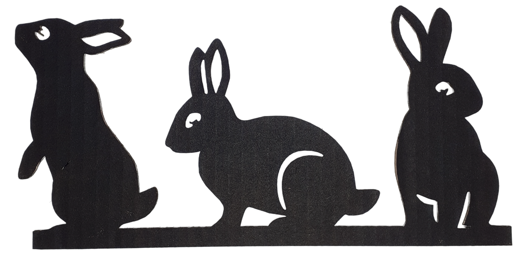 Décoration de porte - Lapin